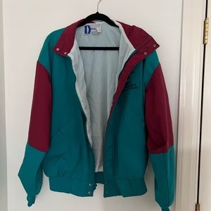 Vintage Windbreaker Bomber Jacket